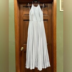 Light Gray Formal Dress from Dessy Collection